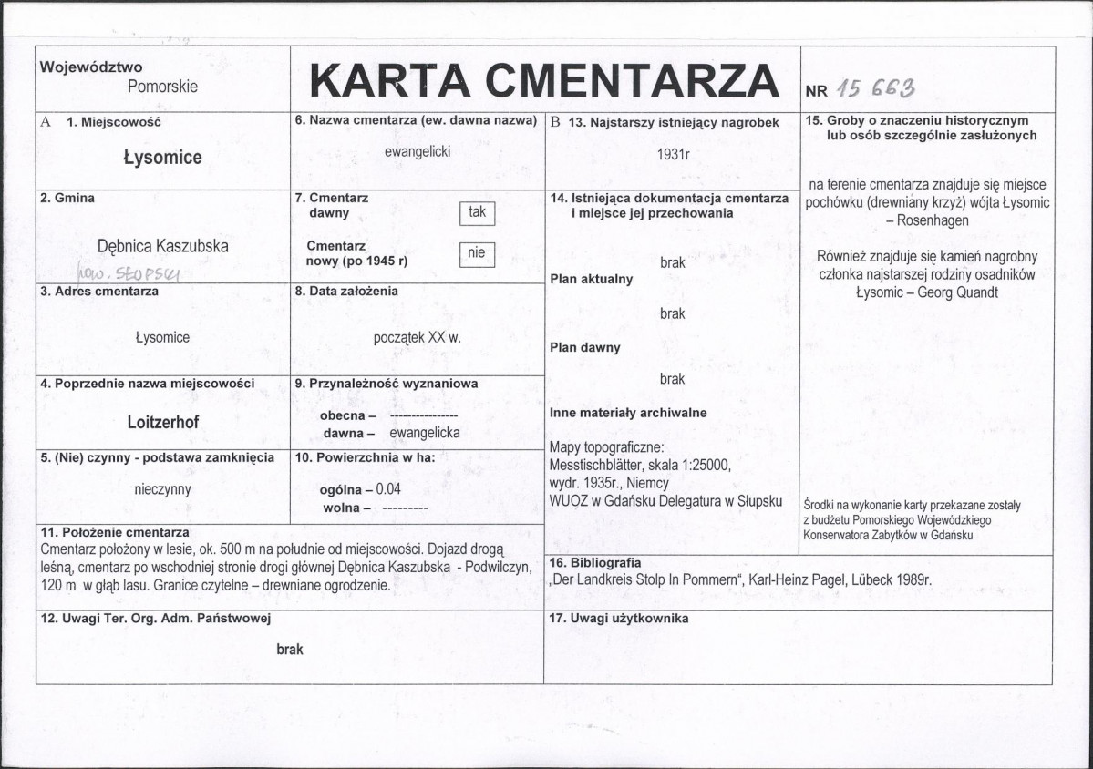Karta cmentarza, skan nr 1