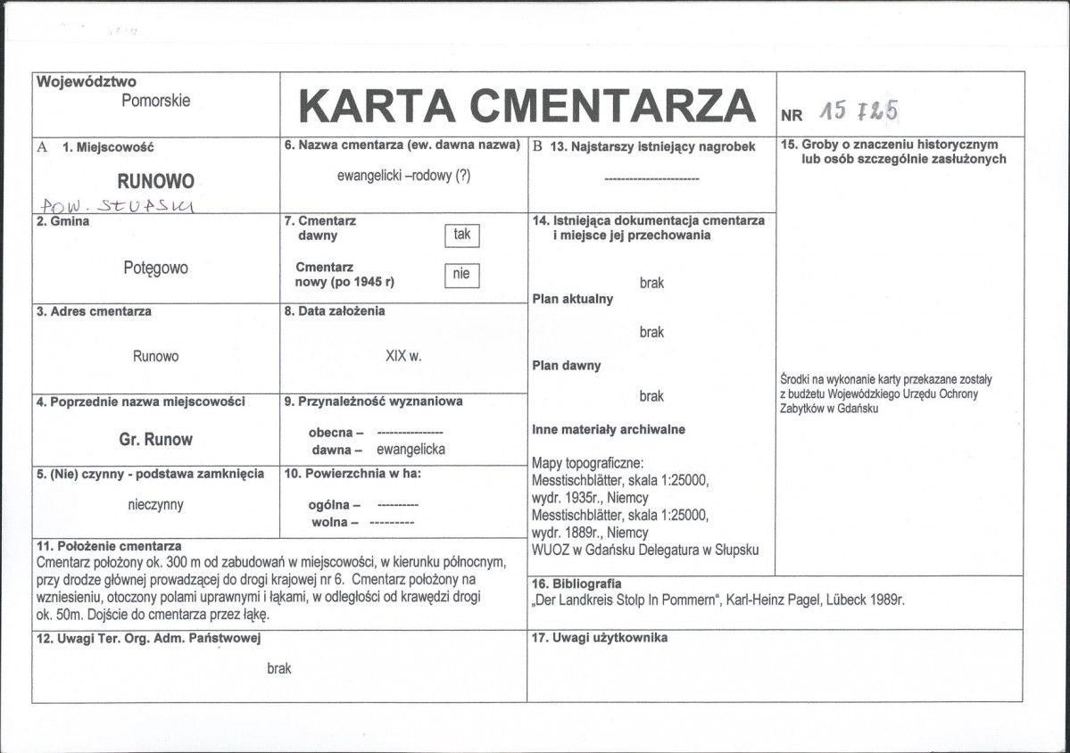 Karta cmentarza, skan nr 1