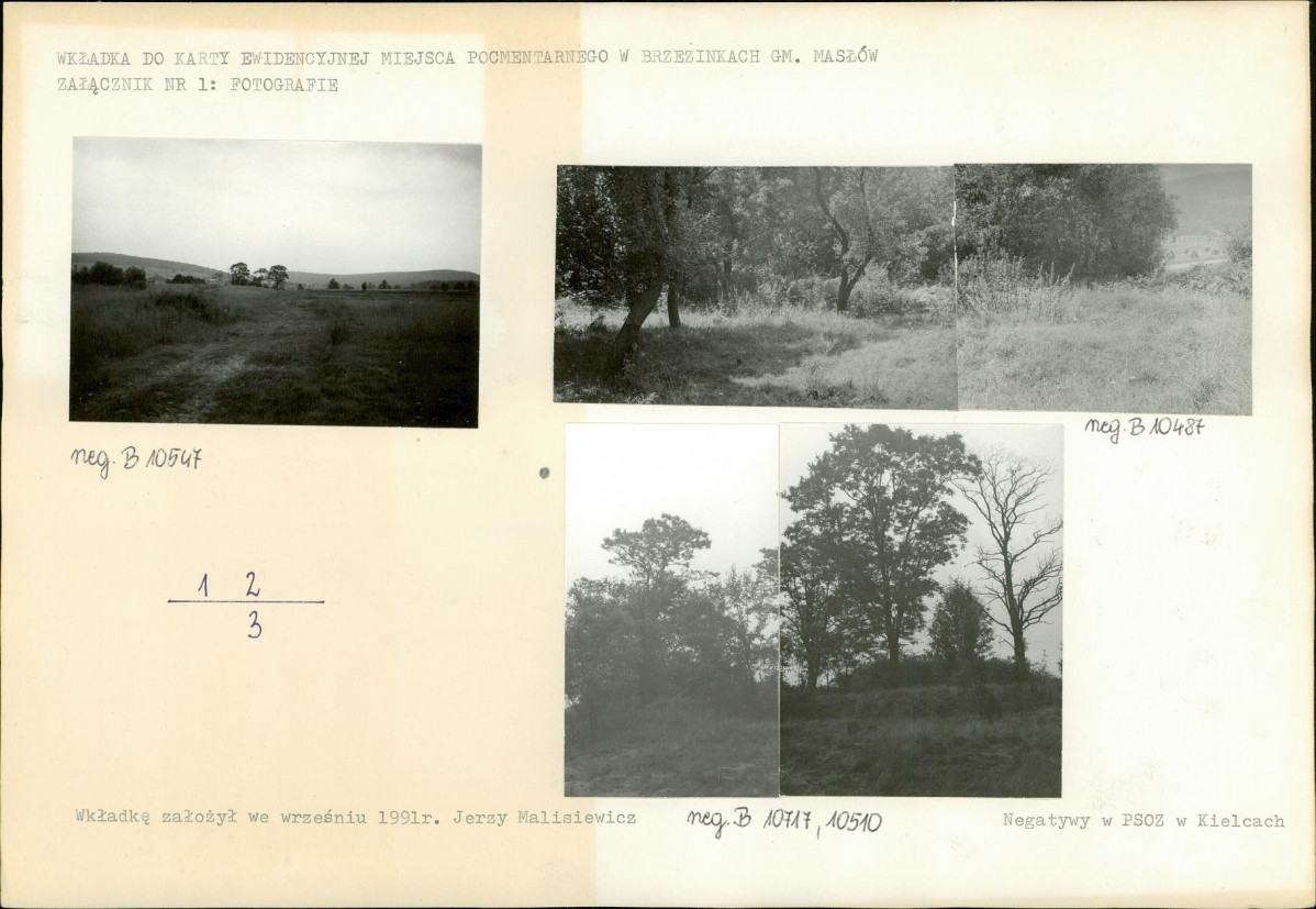 Karta cmentarza, skan nr 5