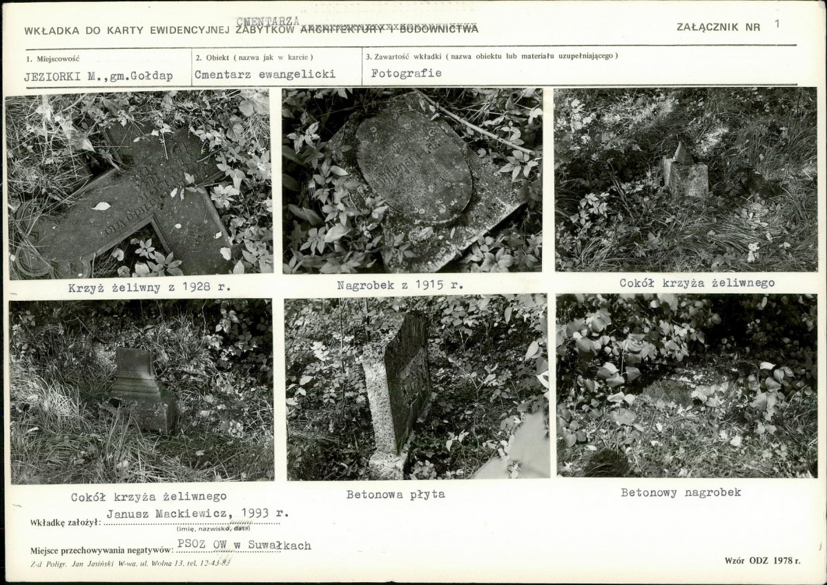 Karta cmentarza, skan nr 5
