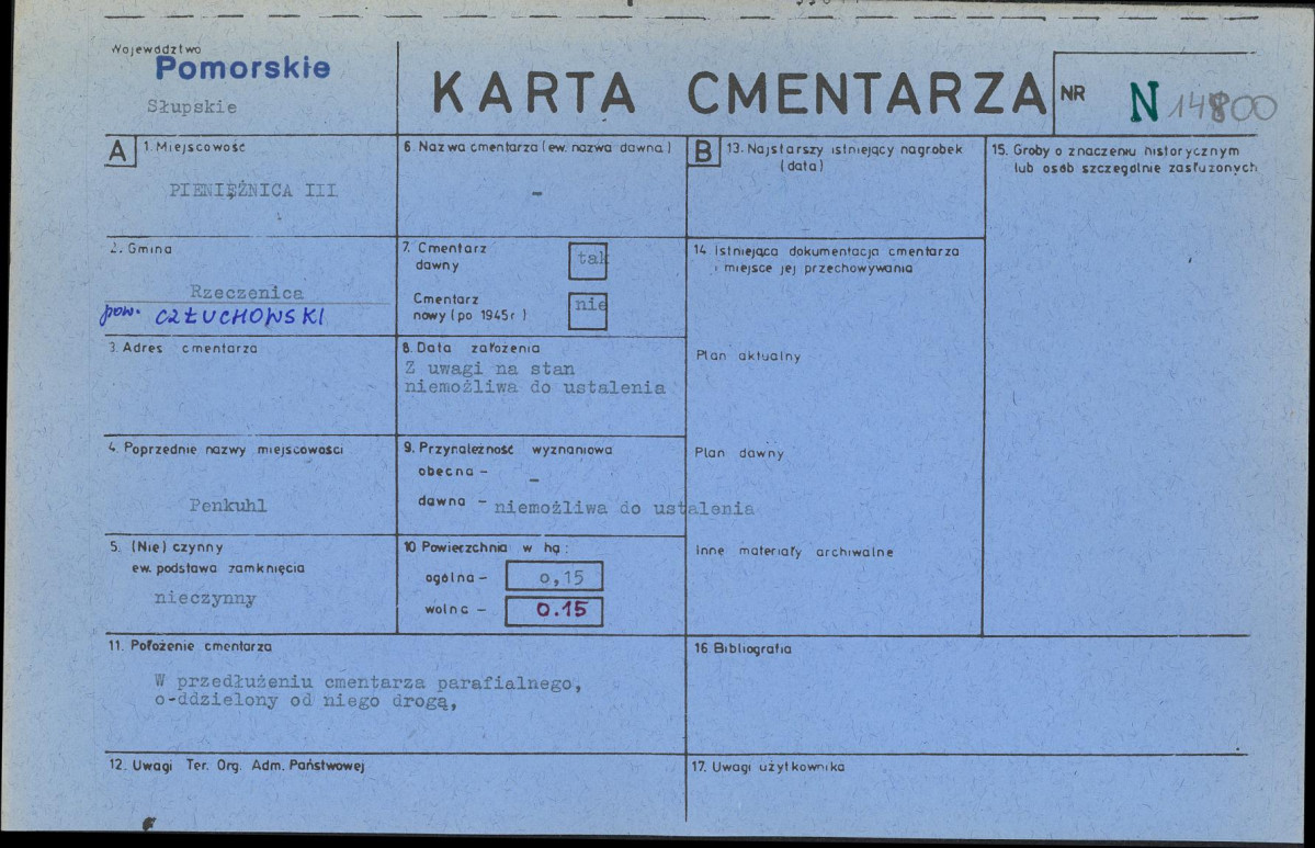 Karta cmentarza, skan nr 1