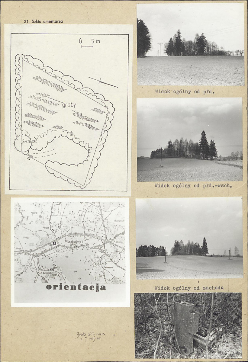 Karta cmentarza, skan nr 3