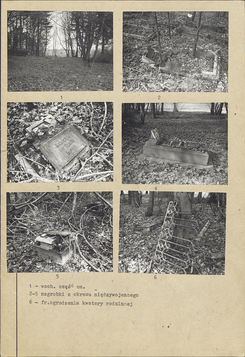Karta cmentarza, skan nr 4