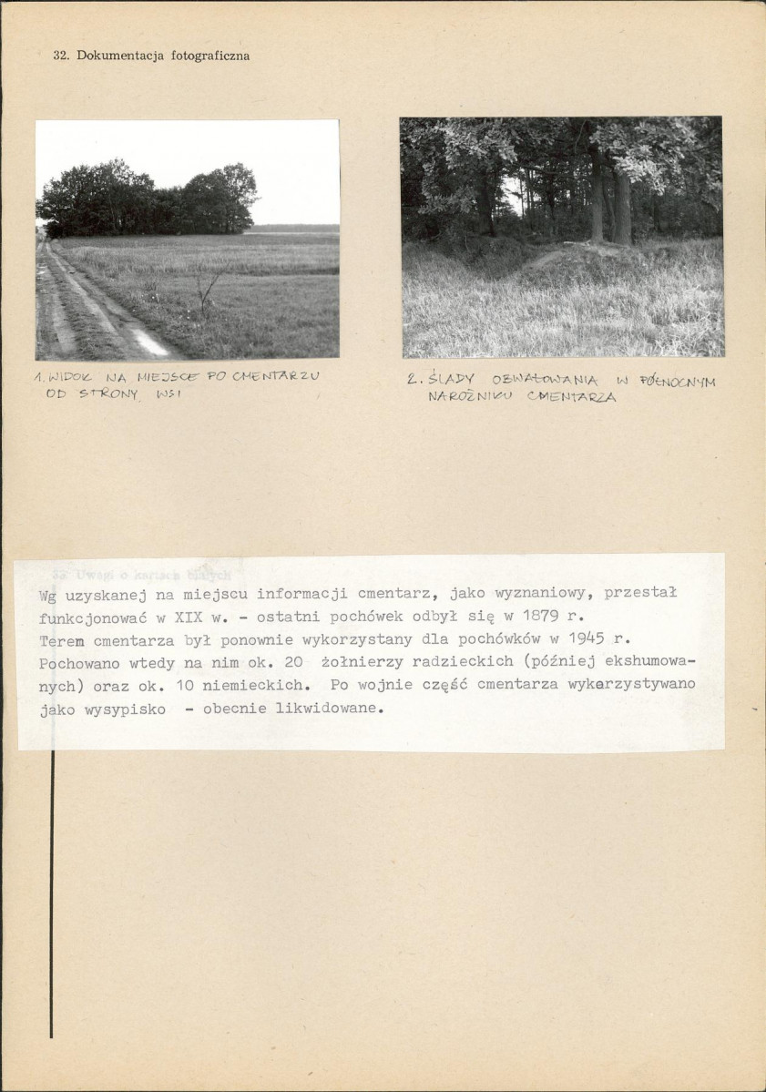 Karta cmentarza, skan nr 4