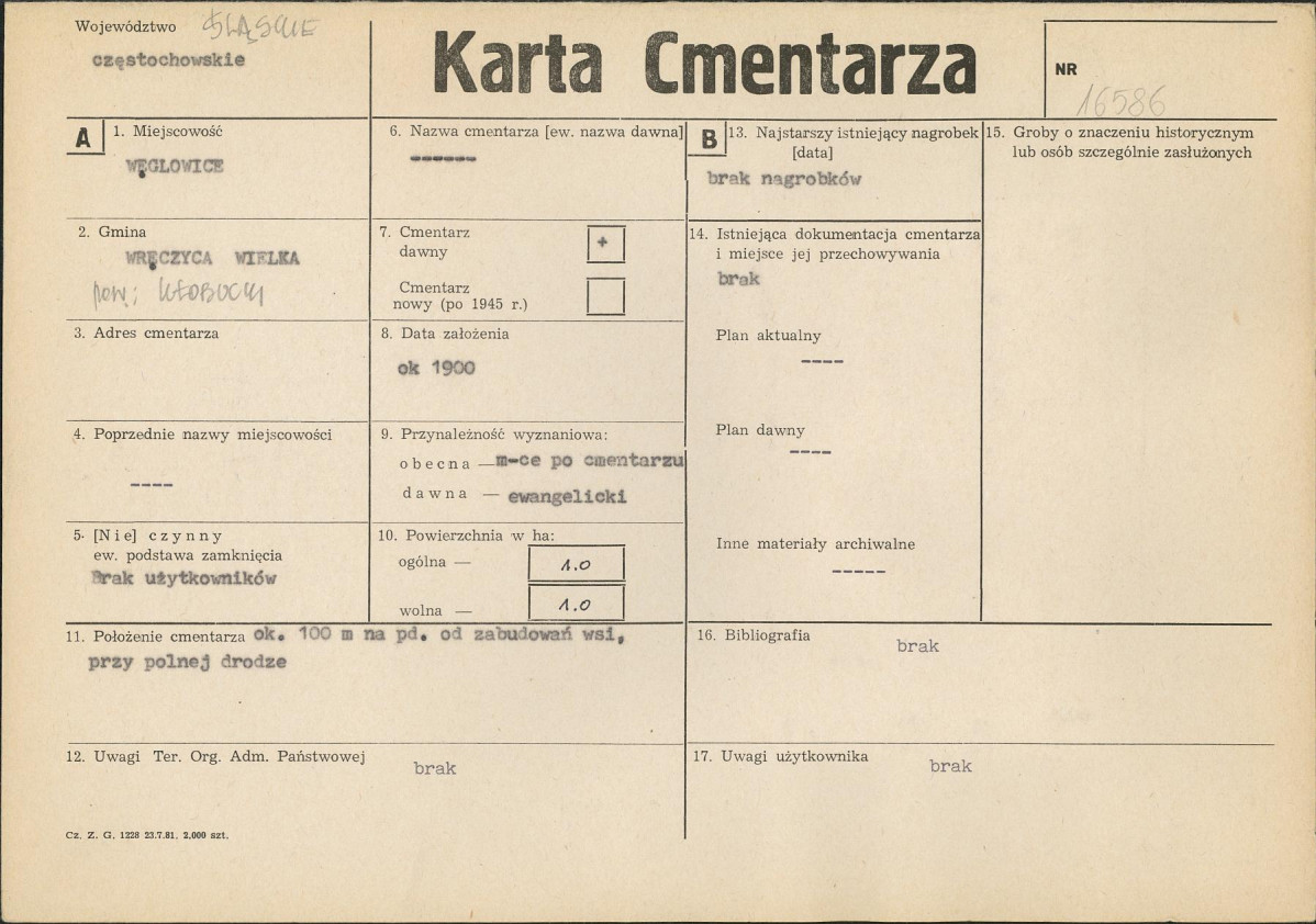 Karta cmentarza, skan nr 5