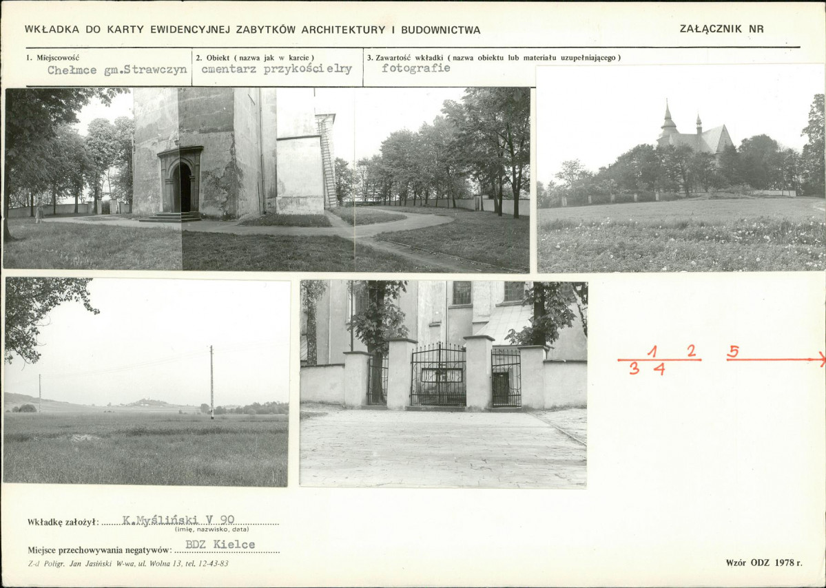 Karta cmentarza, skan nr 5