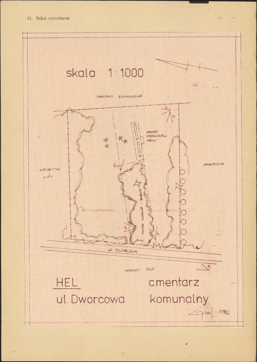 Karta cmentarza, skan nr 3
