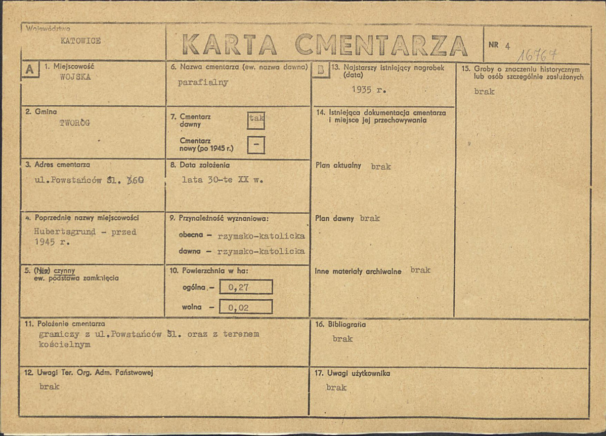 Karta cmentarza, skan nr 1