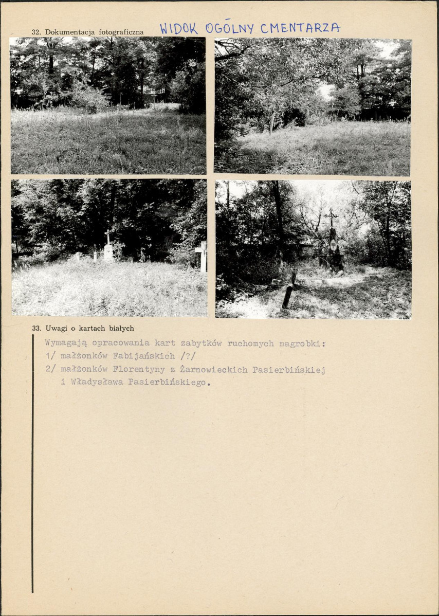 Karta cmentarza, skan nr 4