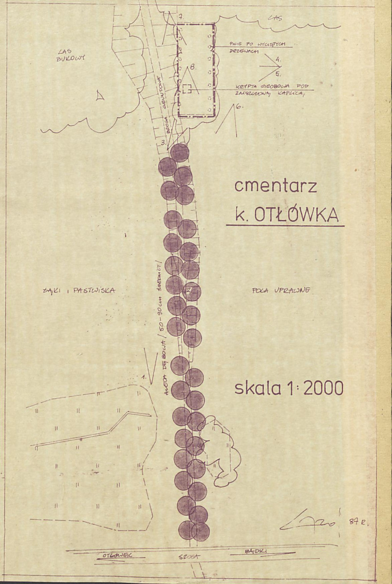 Karta cmentarza, skan nr 3