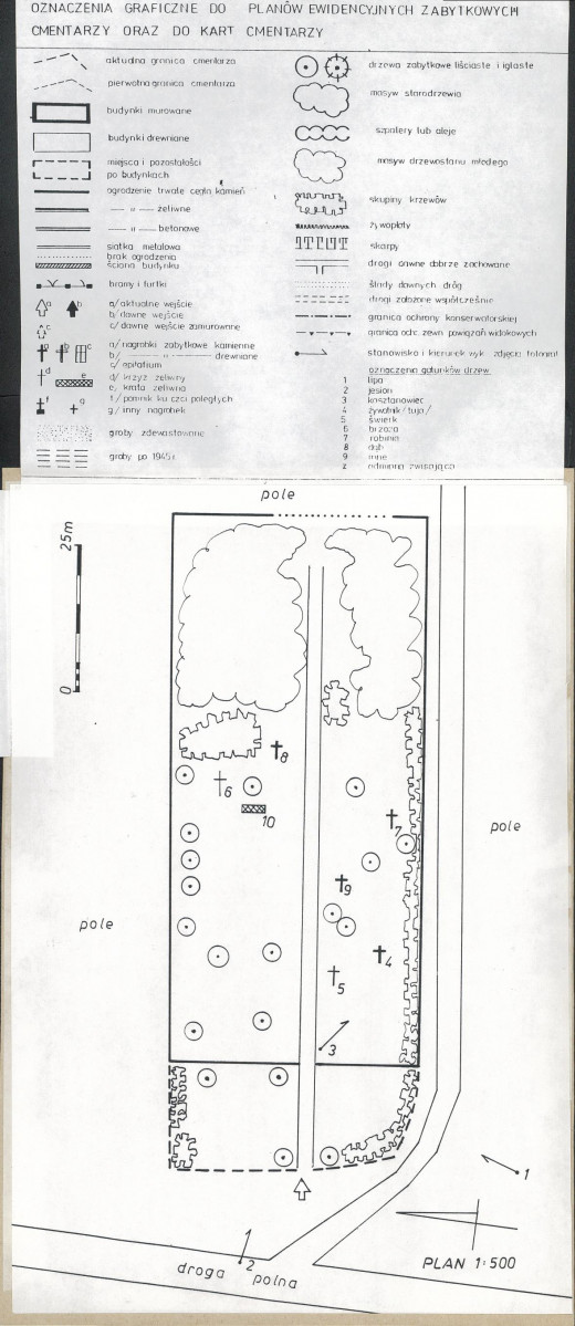 Karta cmentarza, skan nr 3