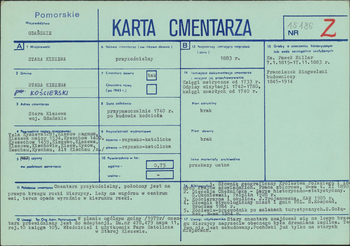Karta cmentarza, skan nr 1