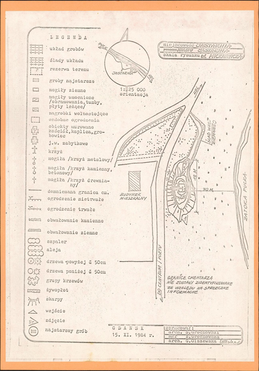 Karta cmentarza, skan nr 3