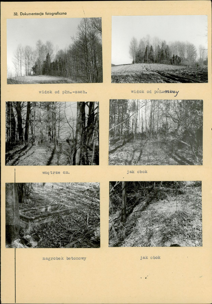 Karta cmentarza, skan nr 4