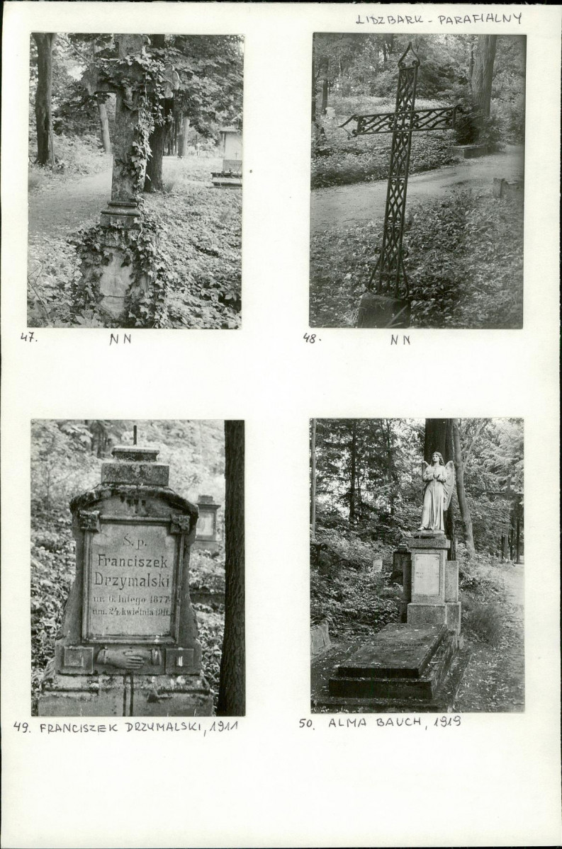Karta cmentarza, skan nr 16