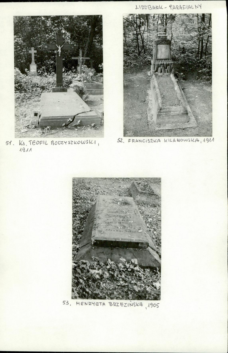 Karta cmentarza, skan nr 17