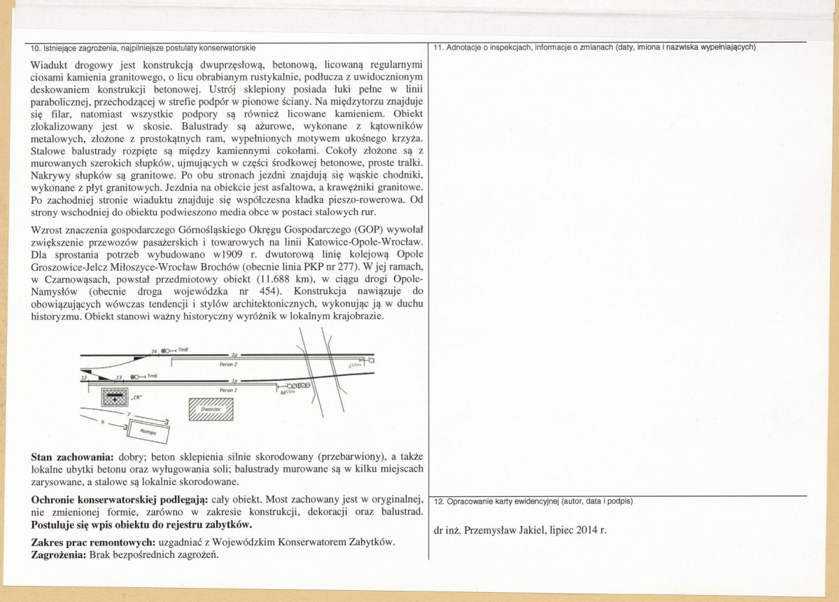 KEZN - Karta obiektu niewpisanego do rejestru, skan nr 4