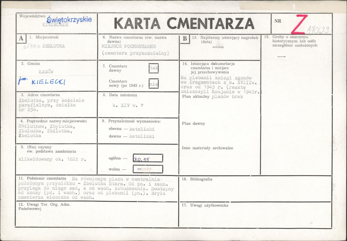 Karta cmentarza, skan nr 1