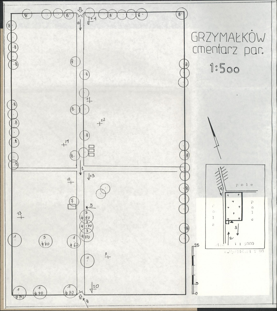 Karta cmentarza, skan nr 3
