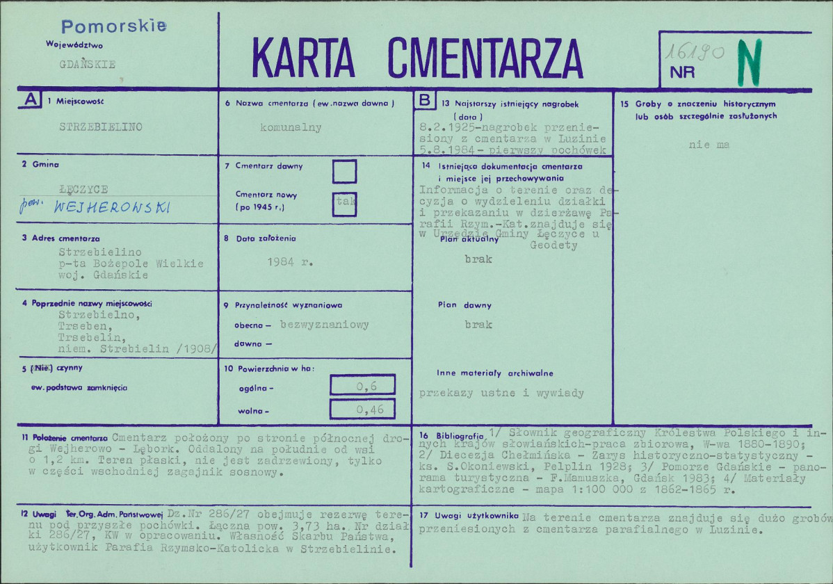 Karta cmentarza, skan nr 1