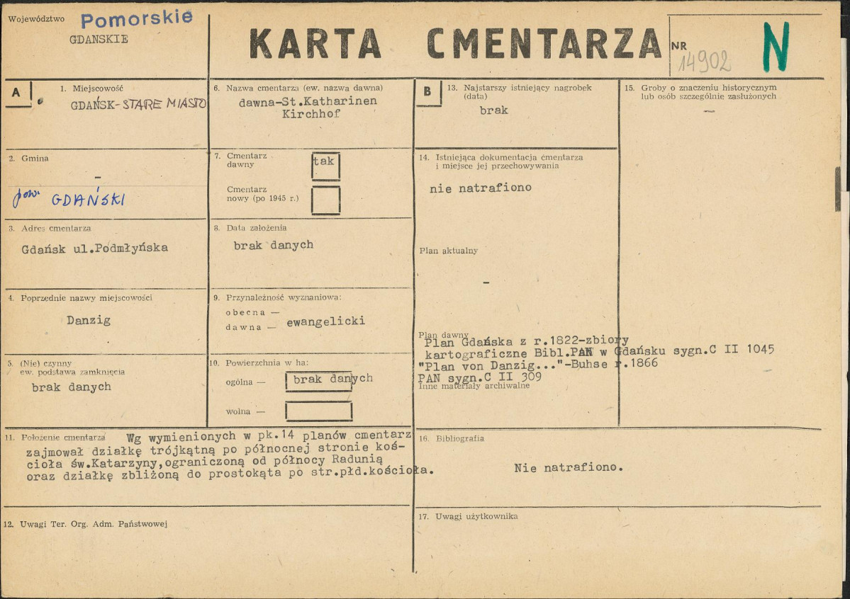 Karta cmentarza, skan nr 1