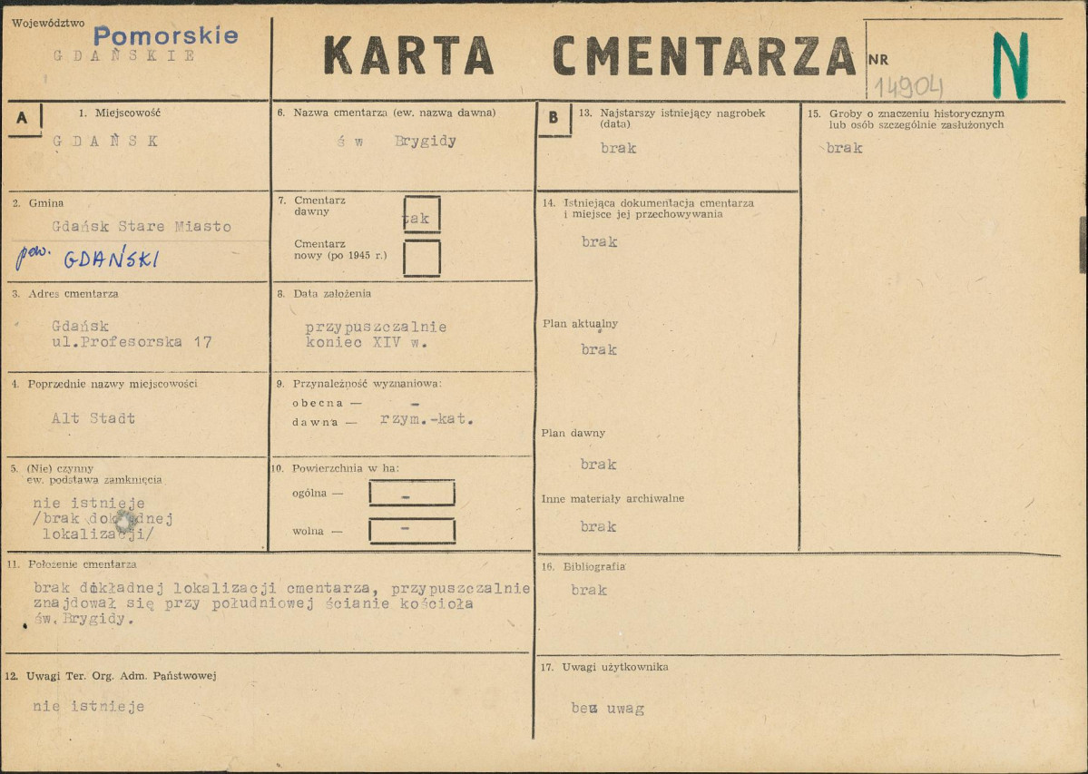 Karta cmentarza, skan nr 1