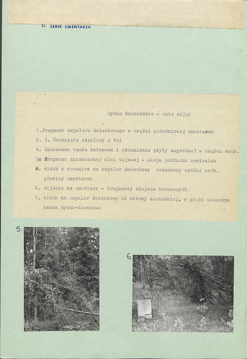 Karta cmentarza, skan nr 4