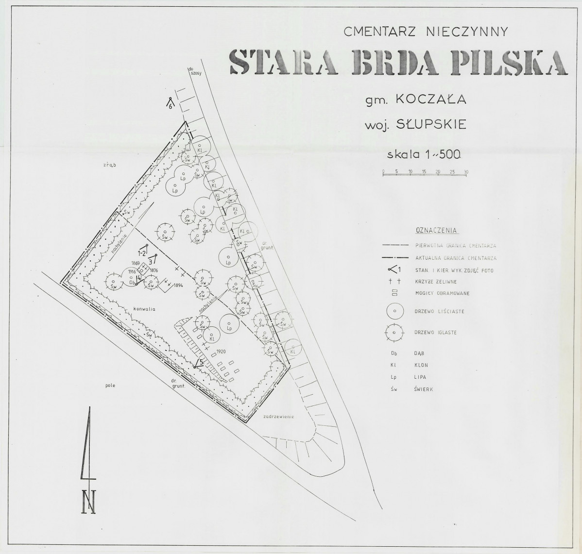 Karta cmentarza, skan nr 3