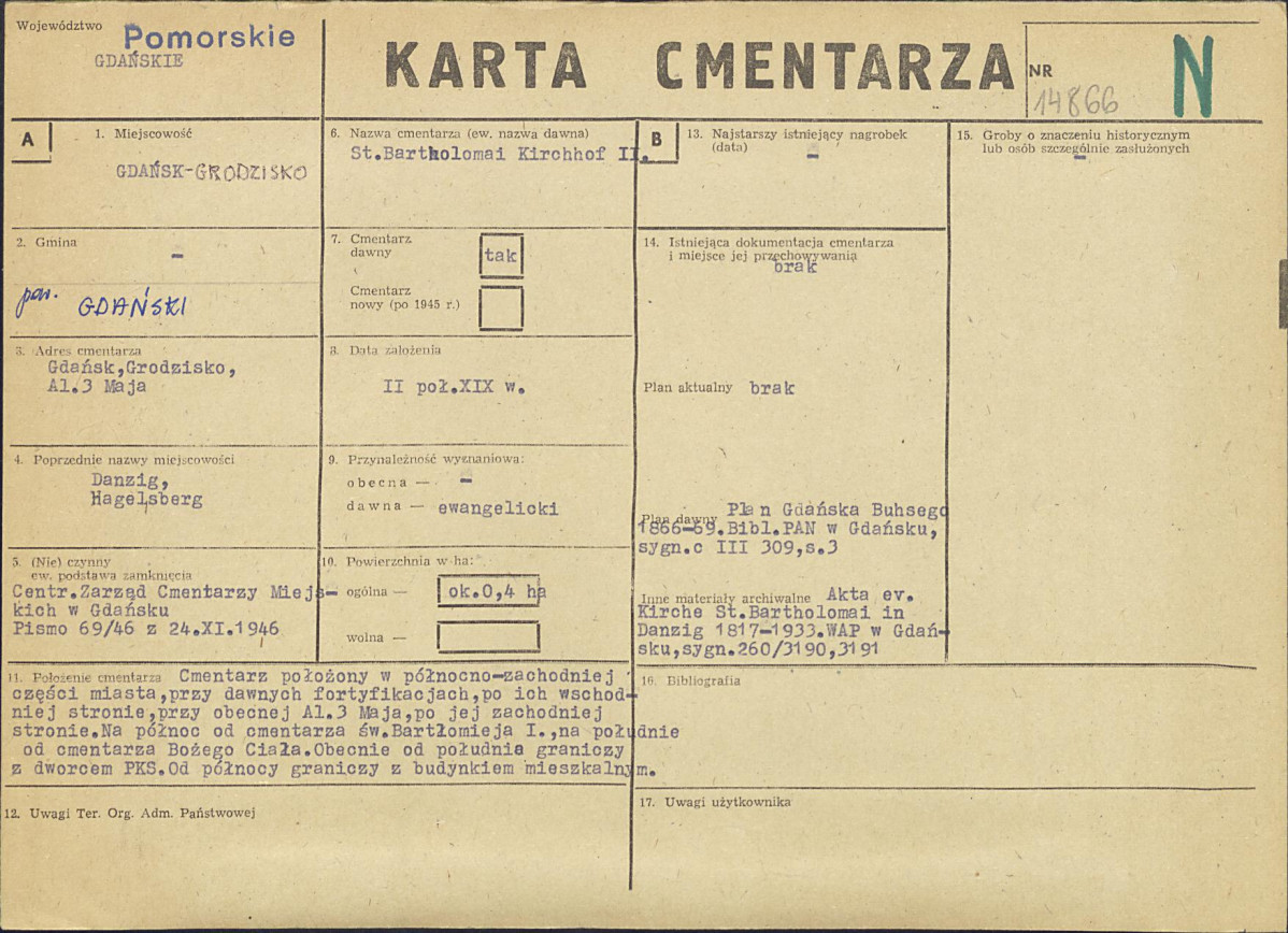 Karta cmentarza, skan nr 1
