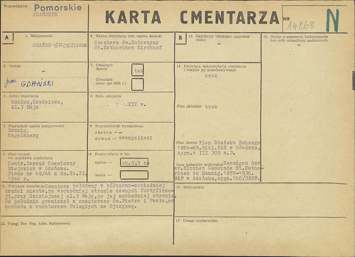 Karta cmentarza, skan nr 1