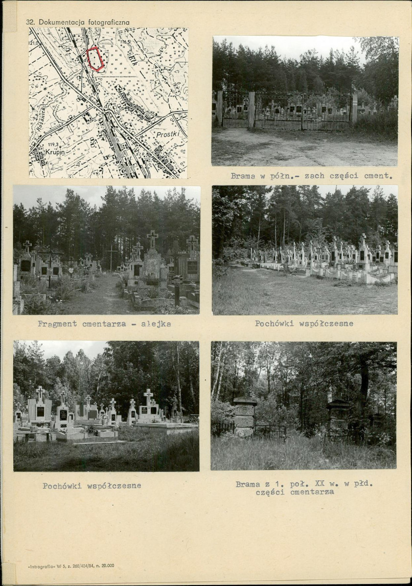 Karta cmentarza, skan nr 4