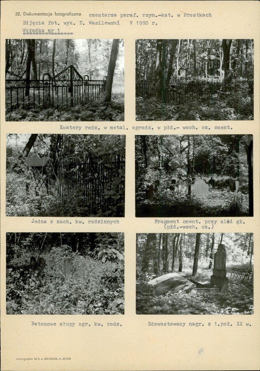 Karta cmentarza, skan nr 5