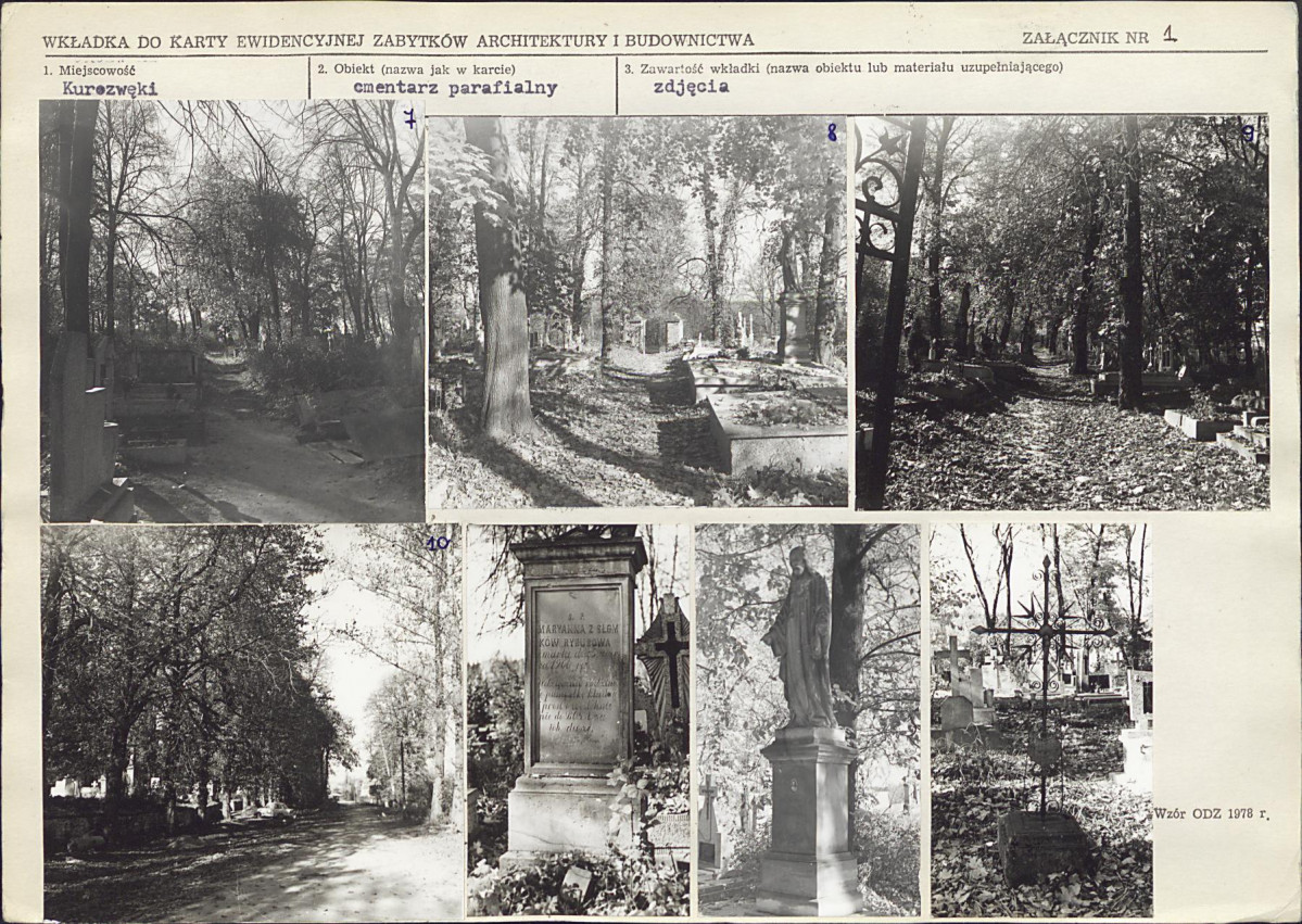 Karta cmentarza, skan nr 6