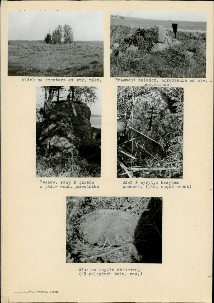 Karta cmentarza, skan nr 4