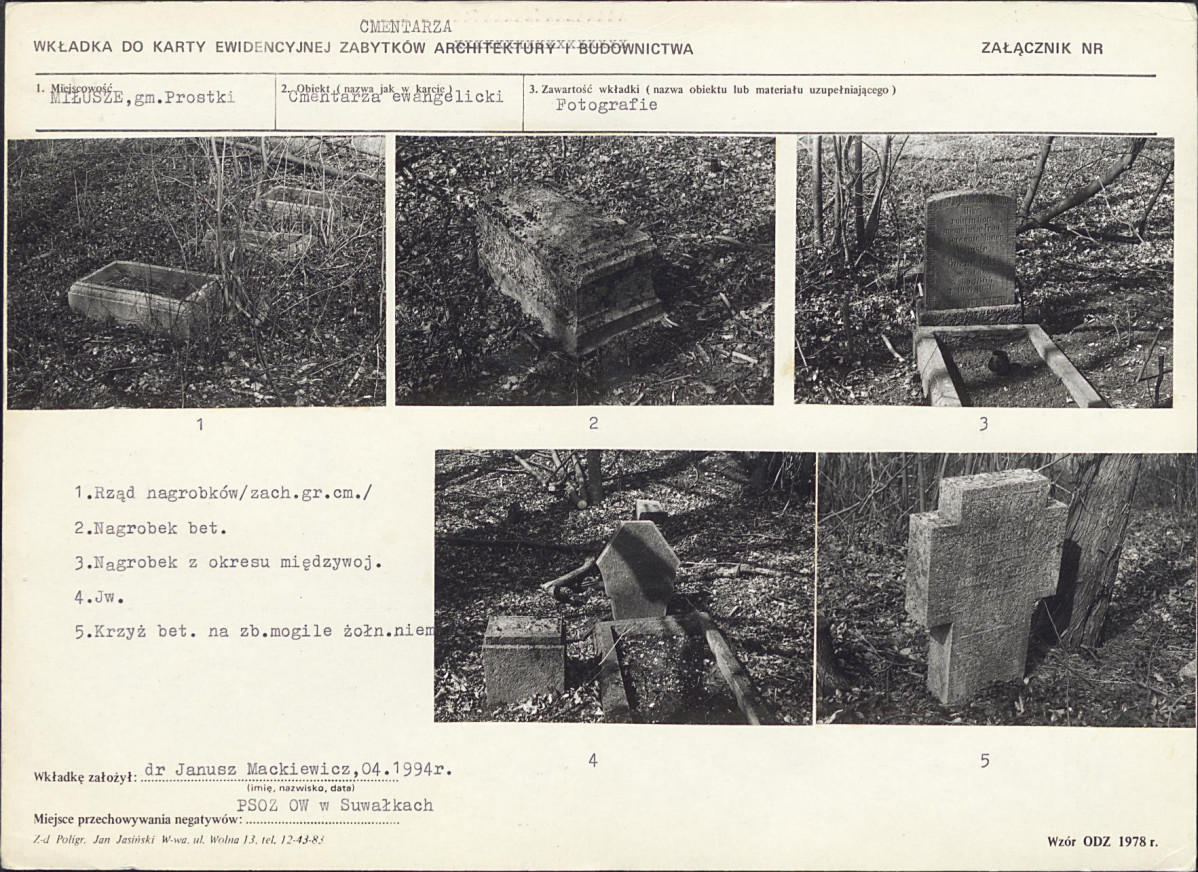 Karta cmentarza, skan nr 5