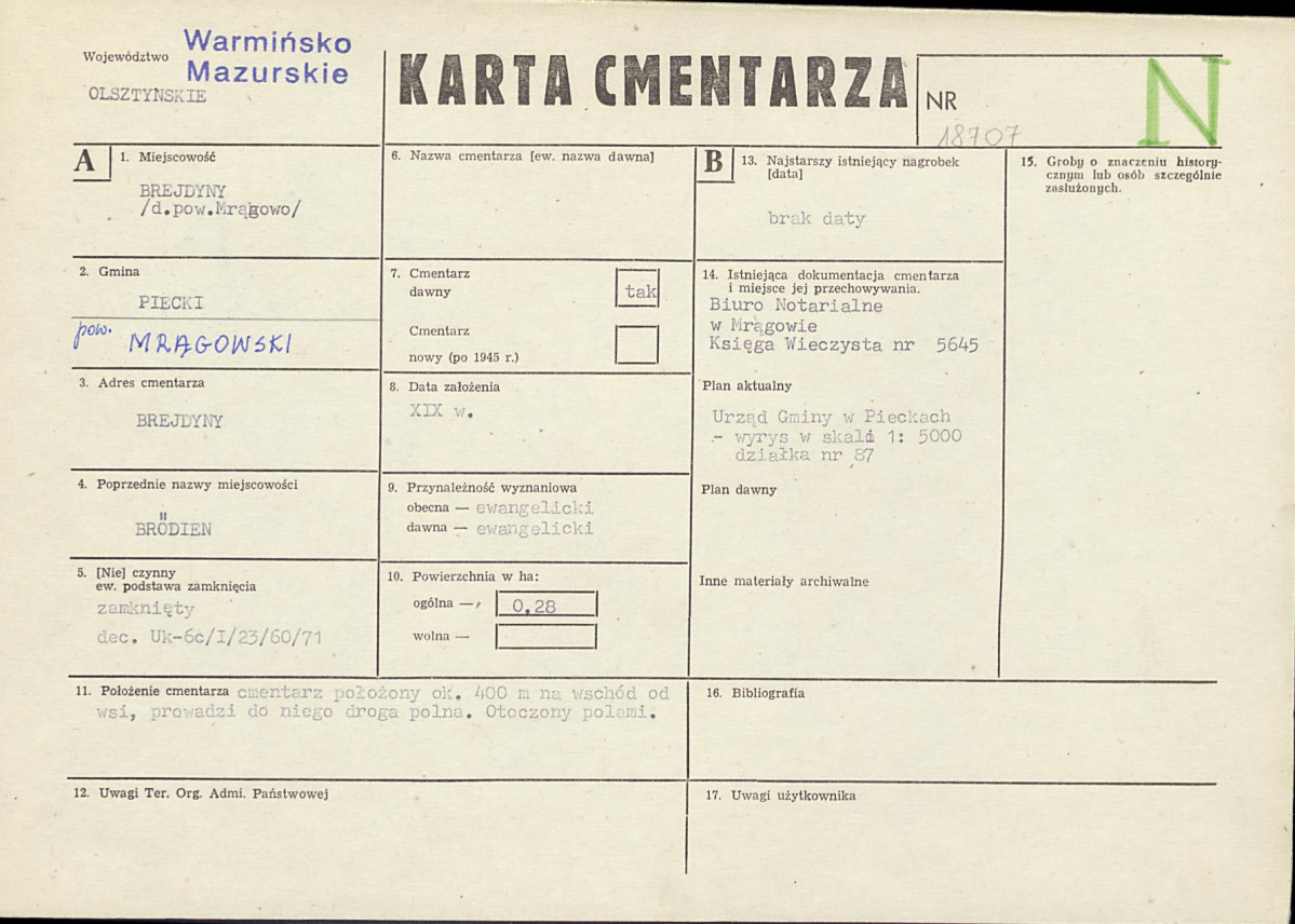 Karta cmentarza, skan nr 1