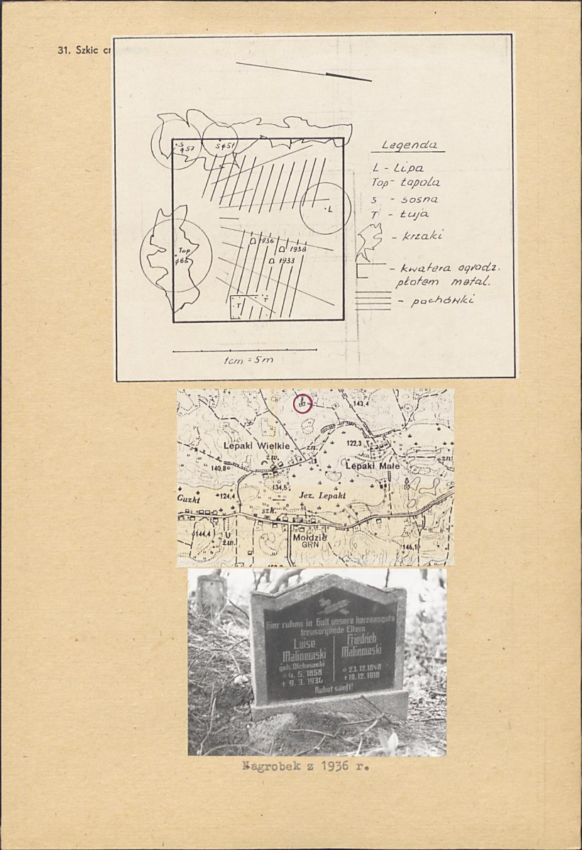 Karta cmentarza, skan nr 3