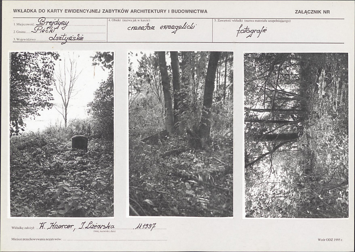 Karta cmentarza, skan nr 5