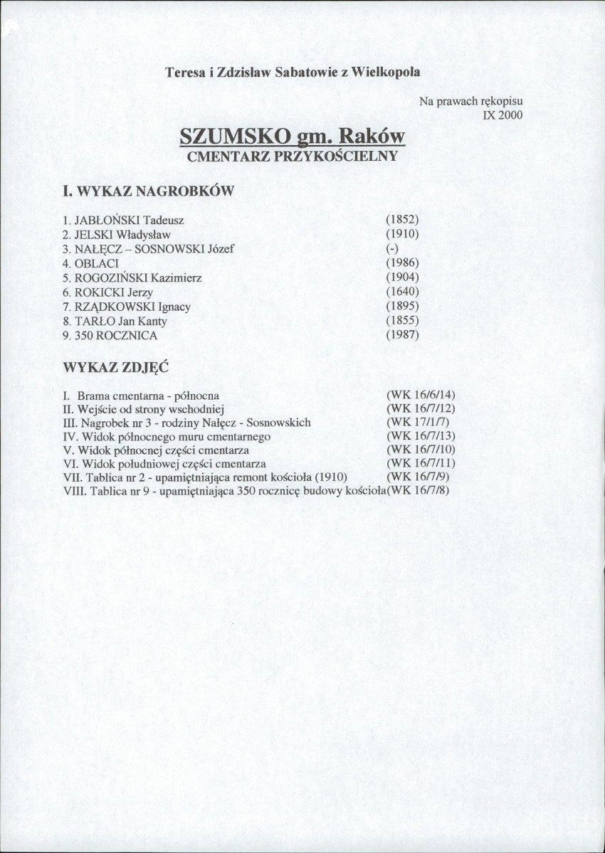 Karta cmentarza, skan nr 5