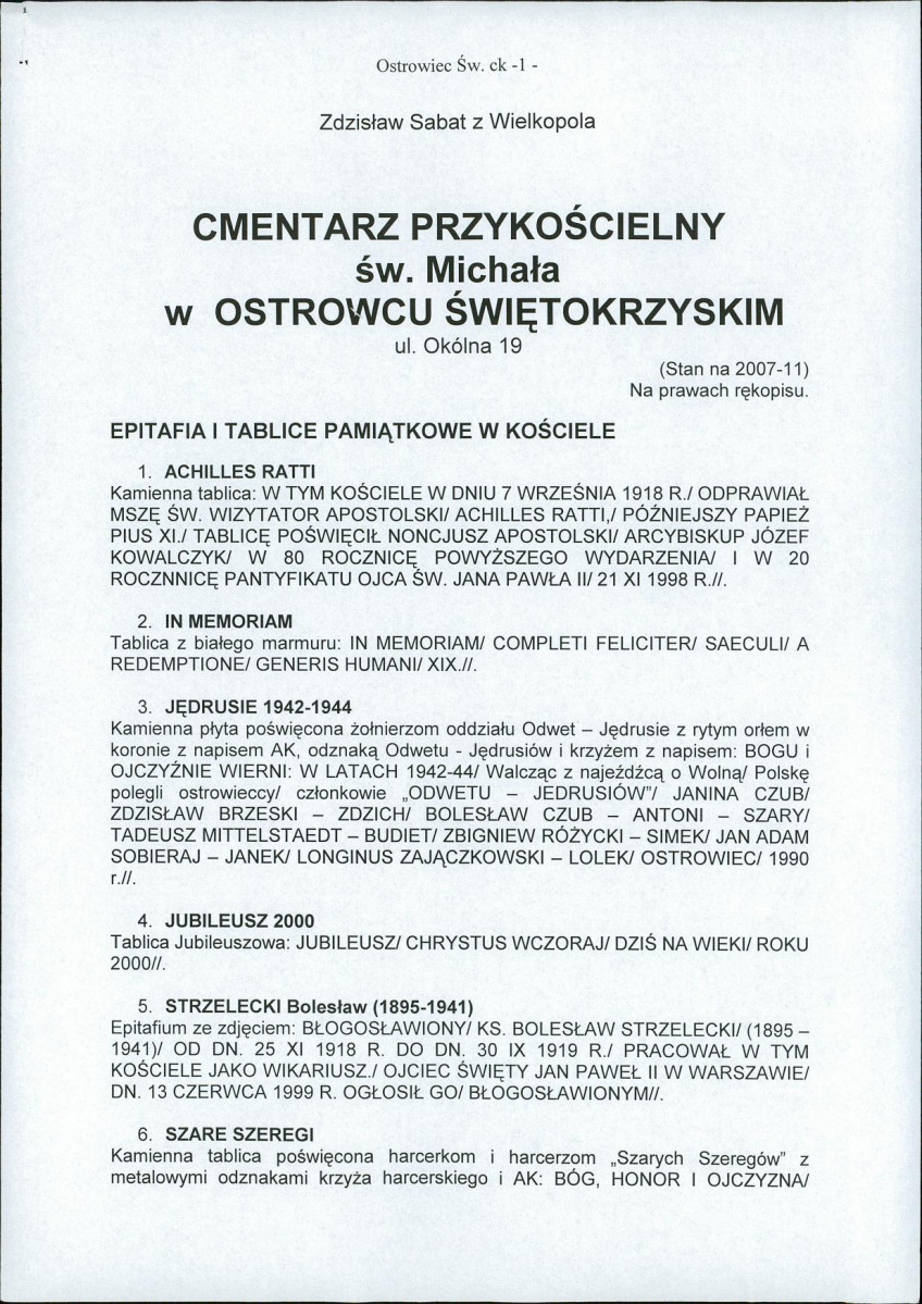 Karta cmentarza, skan nr 6