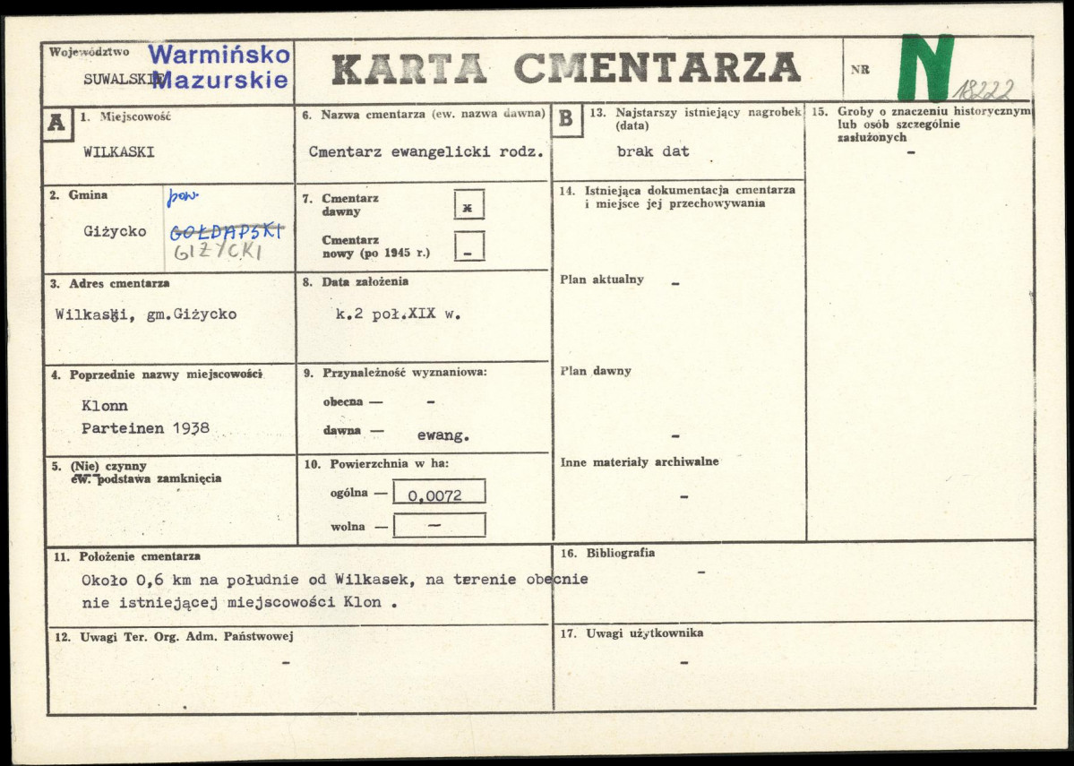 Karta cmentarza, skan nr 1
