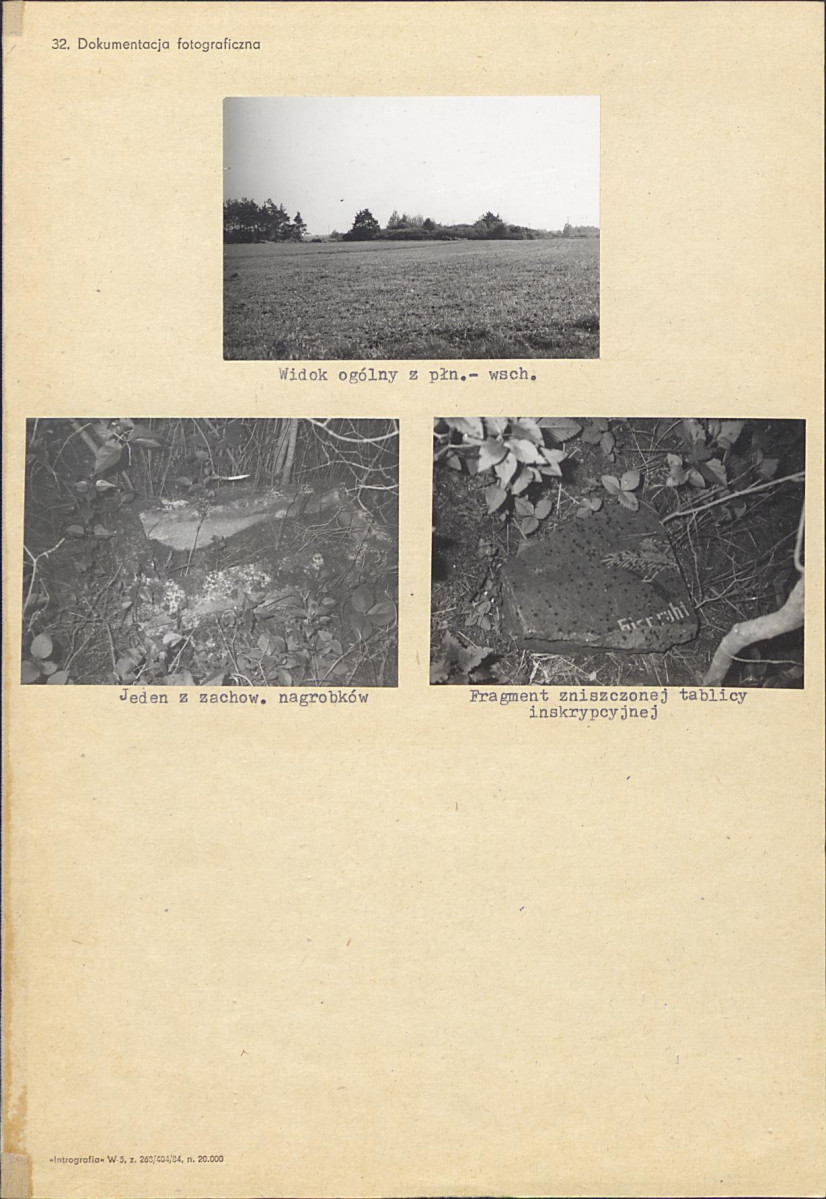 Karta cmentarza, skan nr 4