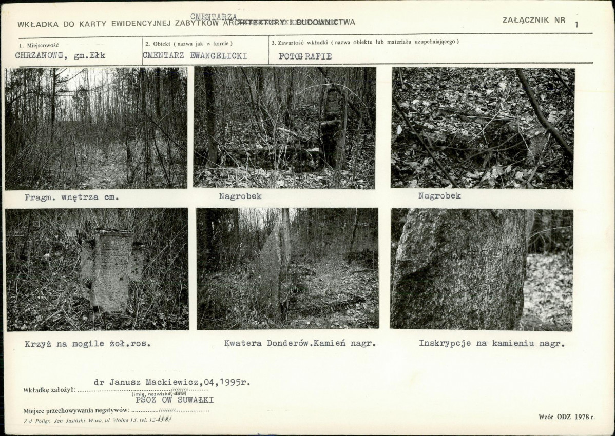 Karta cmentarza, skan nr 5