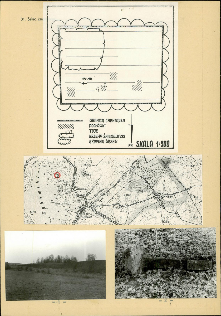 Karta cmentarza, skan nr 3