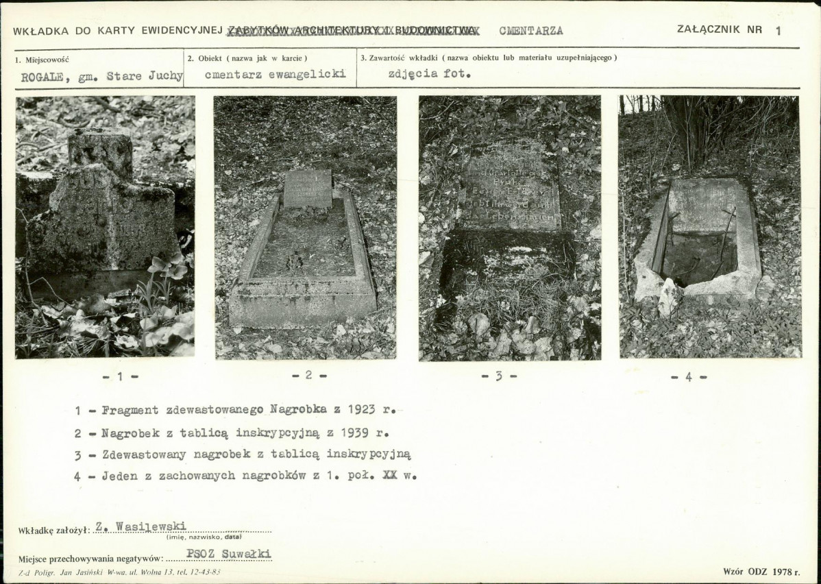 Karta cmentarza, skan nr 5
