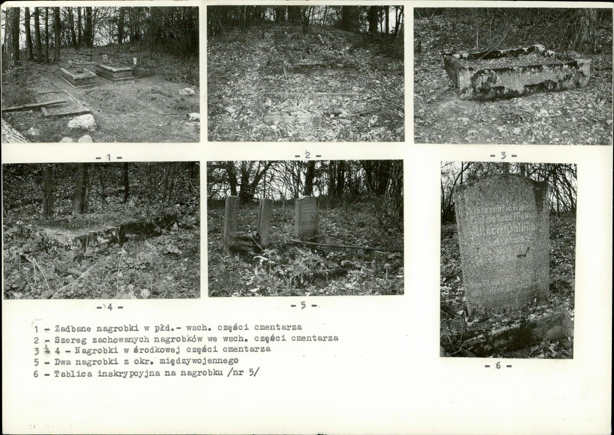 Karta cmentarza, skan nr 6