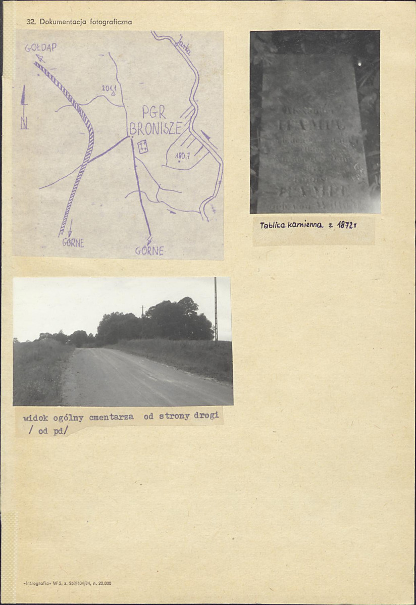 Karta cmentarza, skan nr 4