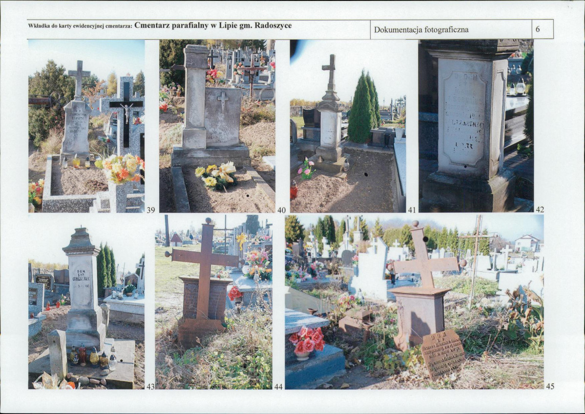 Karta cmentarza, skan nr 16