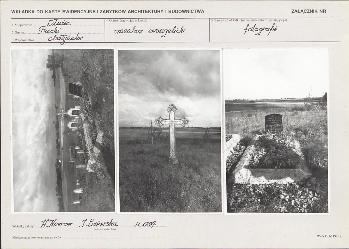 Karta cmentarza, skan nr 5
