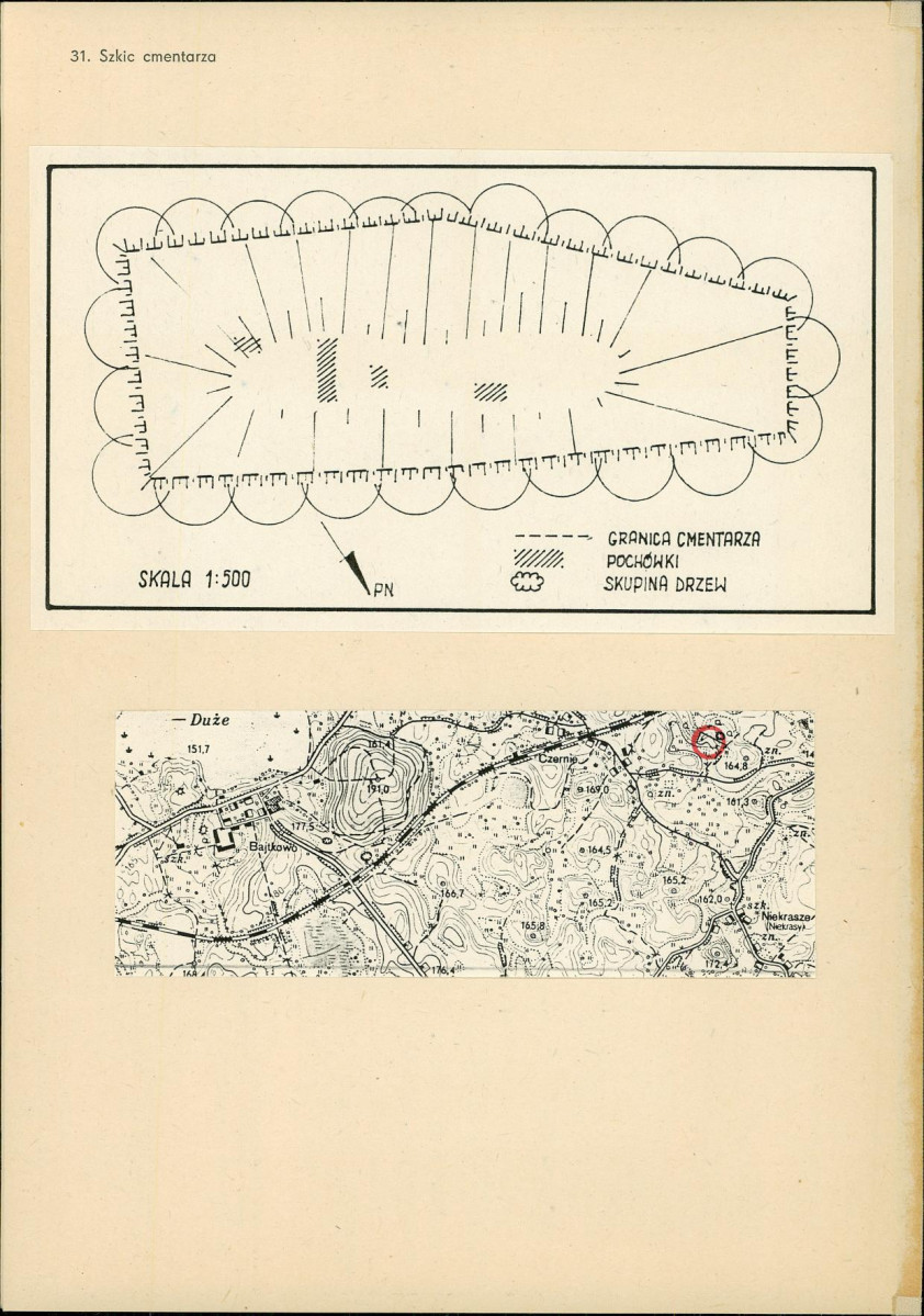 Karta cmentarza, skan nr 3